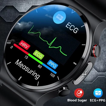 Новые Смарт-Часы Для Здоровья ECG + PPG, Мужские Смарт-часы для Измерения сердечного ритма, Артериального Давления, Фитнес-Трекер IP68, Водонепроницаемые Смарт-Часы Для Android ios Телефона