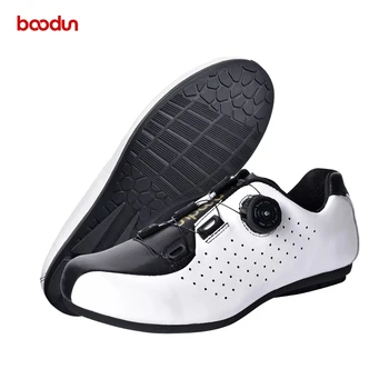 Boodun/ новая велосипедная обувь для верховой езды, мужская и женская обувь без замка, обувь для верховой езды с резиновой подошвой, дышащая нескользящая повседневная спортивная обувь