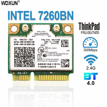 Мини pci-e Wifi карта для Intel Wireless-N 7260 7260BN 7260HMW BT4.0 беспроводная карта FRU: 04X6011 00JT455 для ноутбука Lenovo y510p