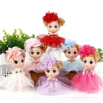 12 см Мини-кукла Ddung, Милая игрушка, Запутанная кукла, Брелок для телефона, Подвеска, украшение, Новое и высокое качество для детей.