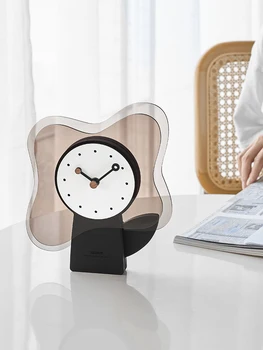 Креативный подарок Украшение рабочего стола Настольные Часы 2022 Новый высококачественный подарок Украшения для спальни