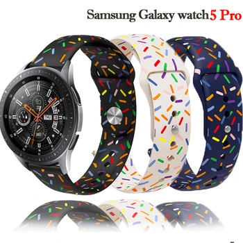 Силиконовый ремешок для Samsung Galaxy Watch 4/5/5 pro/Classic/Active 2/Gear S3 frontier 20 мм 22 мм браслет Huawei GT 2/2e/3 pro band